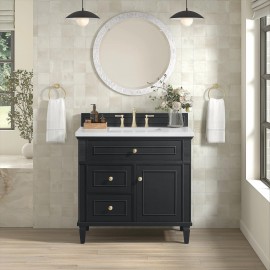 Lorelai 36" Single (Vanity Only Pricing) in Black Onyx